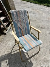 Chaise pliante lafuma vintage