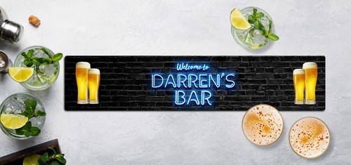 Tapis bar personnalisé - tapis,