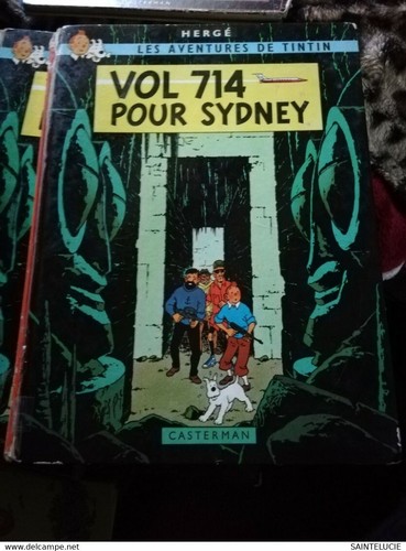 Tintin hergé vol 714 pour - hergé,