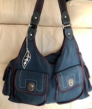AUTHENTIQUE sac à main vintage SOCO jeans et cuir 2009’s