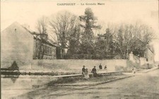 TRES RARE 14 CALVADOS - CARPIQUET Carte Postale Ancienne CPA - La Grande Mare
