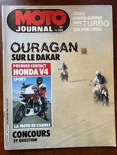 MOTO JOURNAL n°588 du 20/01/1983; Essais Godier-Genoud 1400 Turbo/ 250 KTM Cross