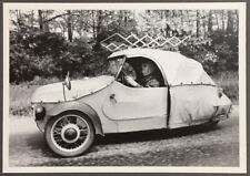 Carte postale véhicule : Tricycle à moteur  (21)