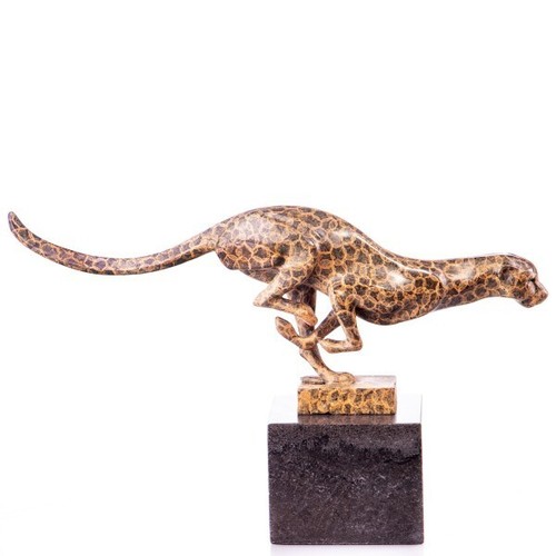 Sculpture panthère moderne - panthère,