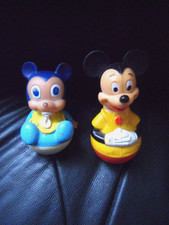 CULBUTO WALT DISNEY lot BABY MILLIE MELODY et MICKEY  JOUET ANCIEN