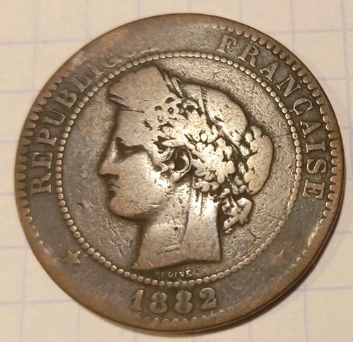 Centimes cérès 1882 - cérès,