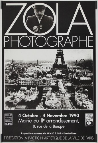 Zola photographe 1990 affiche - 1990,