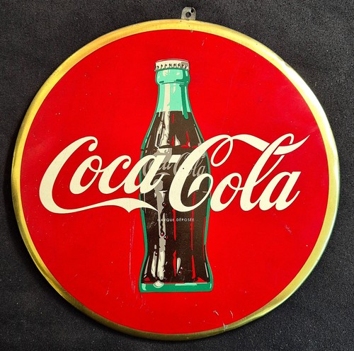 Rare tôle lithographiée coca - rare,