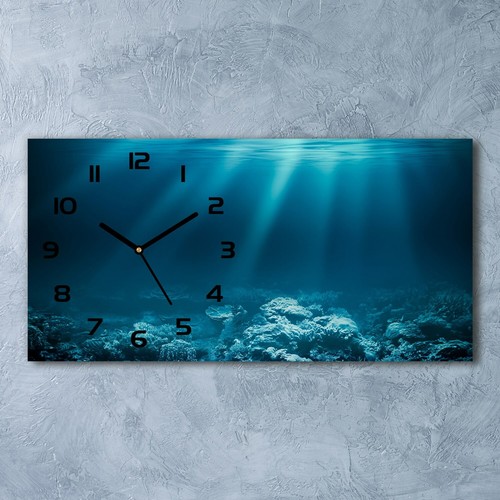 Tulup horloge murale verre - en,