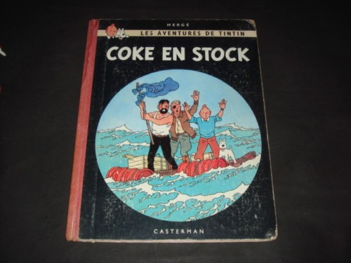 Herge tintin coke en - herge, stock