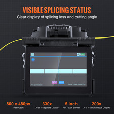 VEVOR Soudeuse Fibre Optique