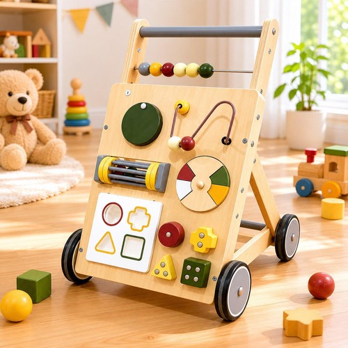 Trotteur bois pour bébé - trotteur, en