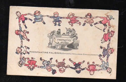 Cpa publicitaire phosphatine - cpa, :