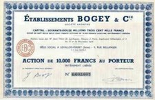 N74  -  ETS BOGEY & CIE