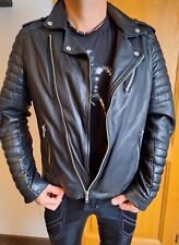 PERFECTO CUIR SERGE PARIENTE TAILLE XL  BIKER LEATHER LEDER GAY ROB