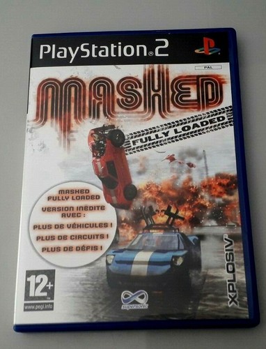 Jeu ps2 mashed fully - ps2, loaded"