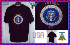 S M L XL Mens Black TRUMP USA