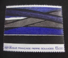 Timbre - FRANCE - Tableau Pierre SOULAGES -  1986 - Neuf ** - YT2448