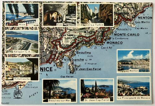 Cpm carte postale cote - 06, d'