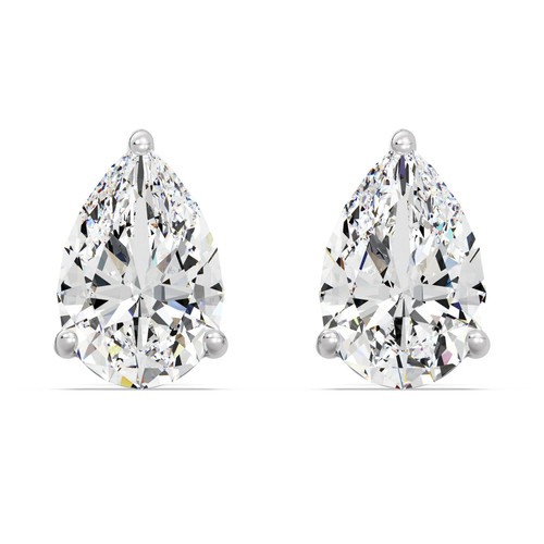 Boucles oreilles diamant cvd - boucles, d'oreilles