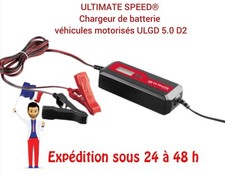 ULTIMATE SPEED® Chargeur de Batterie pour Véhicules Motorisés ULGD 5.0 D2