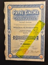 Cinéma : 3 superbes actions Pathé, Gaumont et Francita - 1924 à 1932
