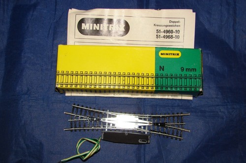 Minitrix traversee jonction - minitrix,