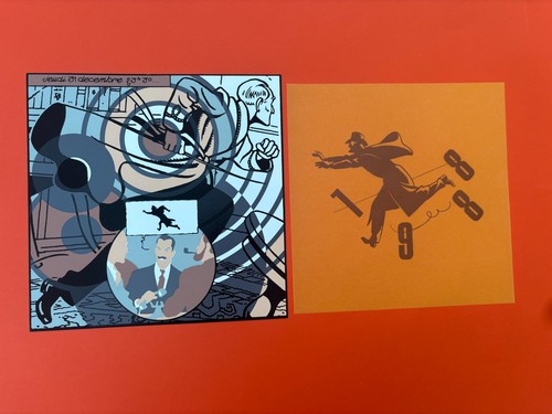 Jacobs serigraphie carte - jacobs,