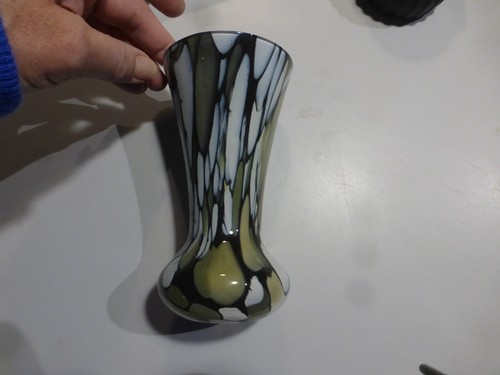 Ancien vase opaline - vase,