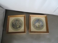 2 anciennes petites gravures