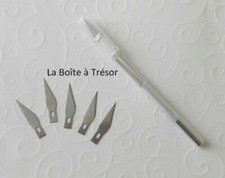 1 Scalpel + 5 Lames Cutter de