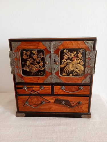 Petit cabinet japonais bois - cabinet,