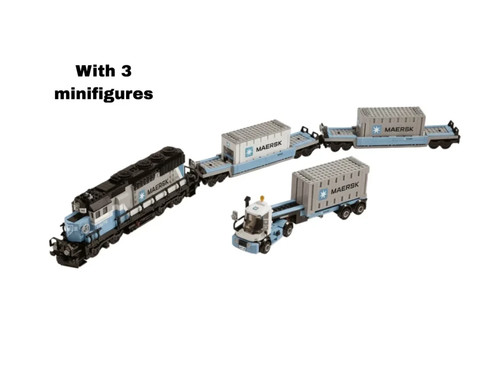 Alt maersk container train - of,