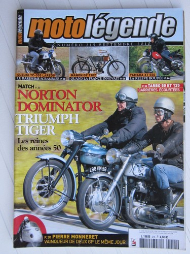 Moto legende 215 - legende, n°