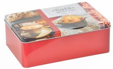 Boîte à sucre métal déco