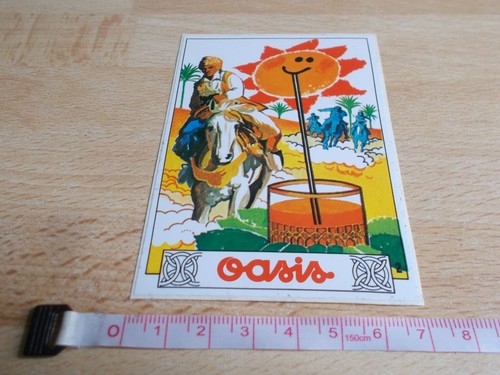 Autocollant boisson oasis - boisson,