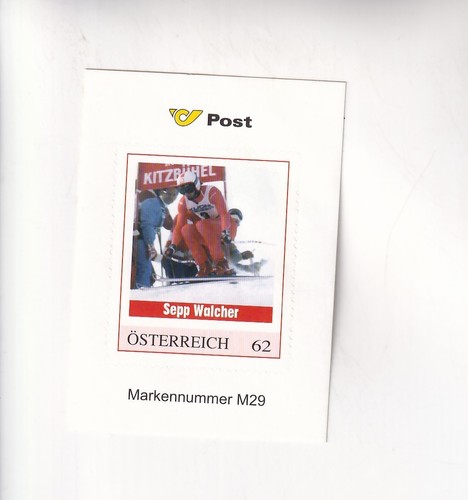 Timbre autriche sepp - autriche,