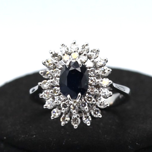Bague marguerite blanc - bague, en