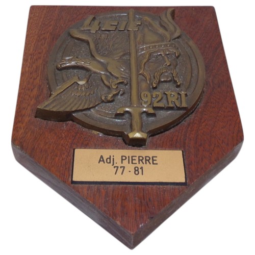 Plaque murale tape bouche - murale, de