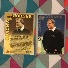Chuck Noll #98CC steelers HOF