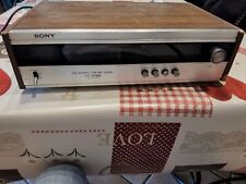 Tuner Hi Fi Sony  Stereo FM ST-5066 Panneaux  bois Vintage 1973