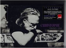CHRISTOPHE  Le Beau Bizarre Intégrale 1965-2019 Édition Limitée 18 CD Neuf
