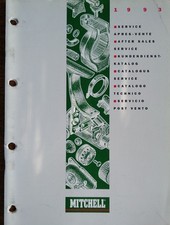 Catalogue Mitchell S.A.V 1993