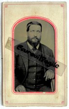 FERROTYPE photo homme en