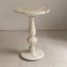 Sellette colonne albatre - sellette,