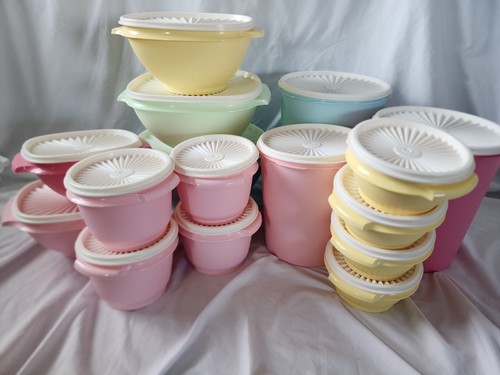 Pastels tupperware heritage - pastels,