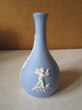 Joli vase soliflore bleu et