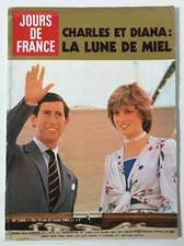 ►JOURS DE FRANCE 1389/1981- PRINCESSE DIANA- JOHNNY HALLYDAY- VERONIQUE SANSON..