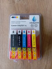 Cartouches d'encres Ink&Print Canon550/551 XL