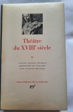 THEATRE DU XVIII° SIECLE Tome